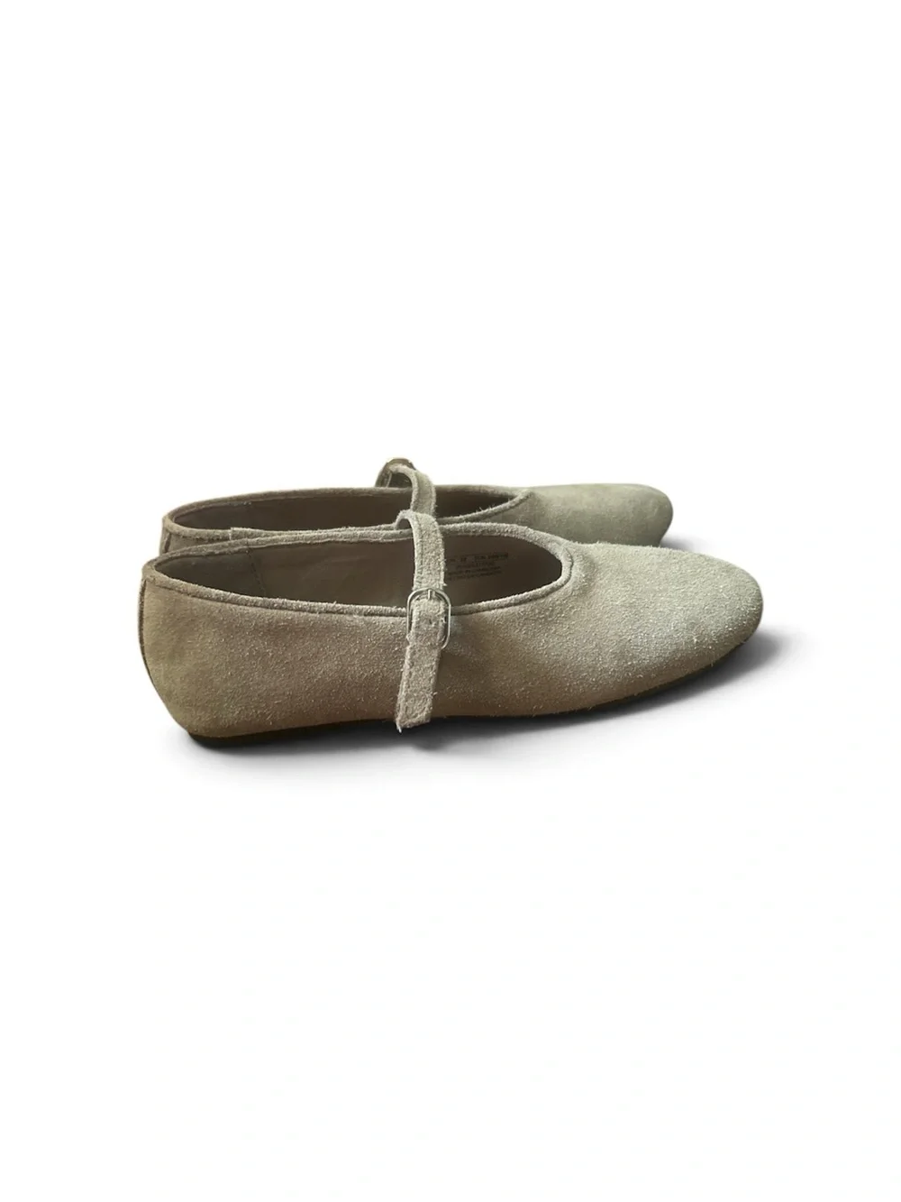Zara Kids Mary Jane Dress Shoes in Light Beige
